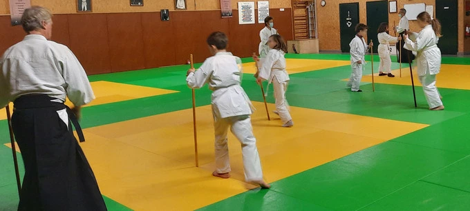 Aïkido, cours enfants à Montoire 41