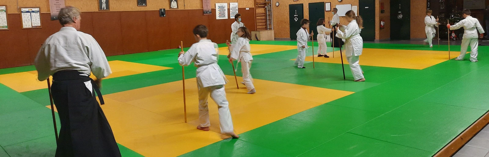 Aïkido, cours enfants à Montoire 41